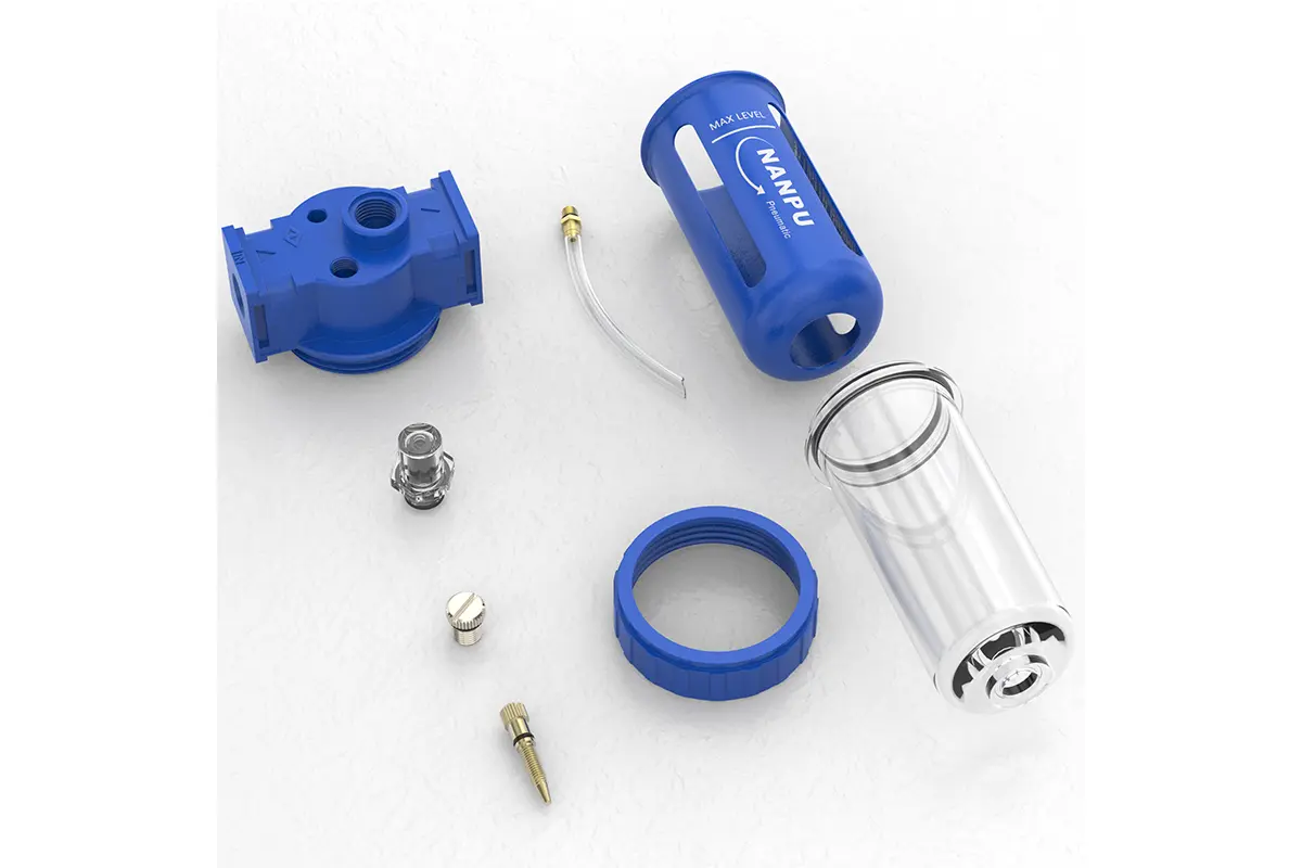 OL200 OL300 OL400 14 38 12Zinc Alloy AR Air Lubricator (4)