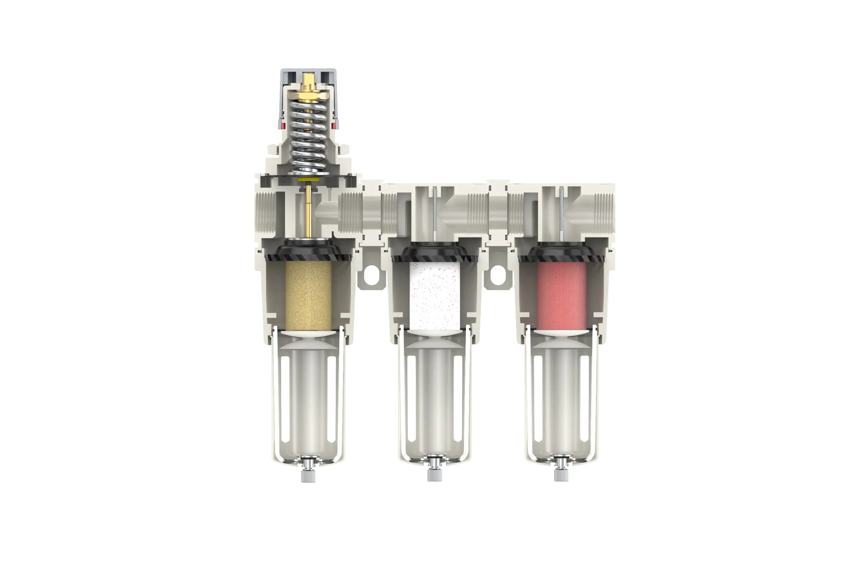 AWFF5010-06AWFF5010-10 1AWFF Air Drying System Manual Drain&Auto Drain (1)