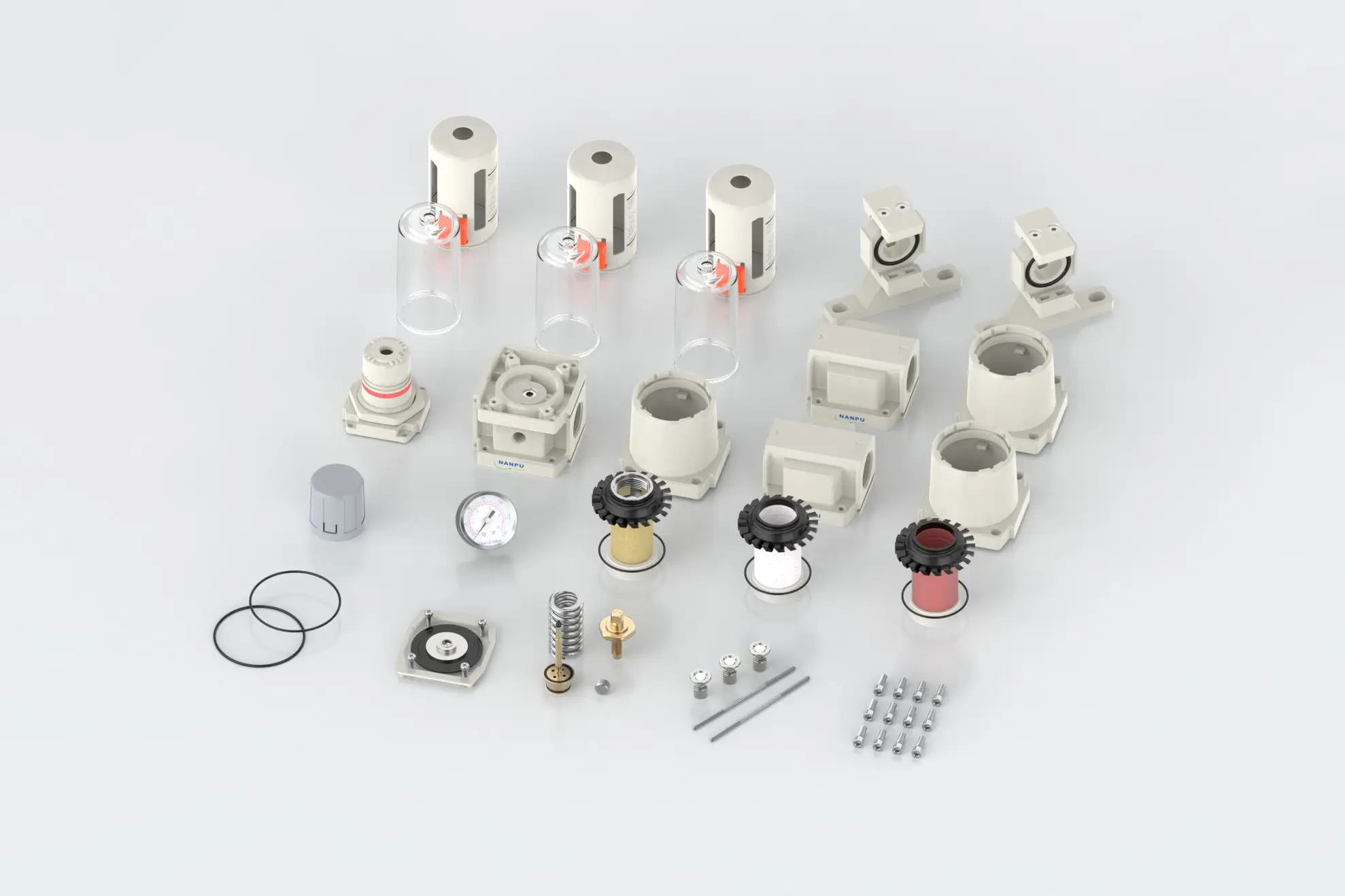 AWFF5010-06AWFF5010-10 1AWFF Air Drying System Manual Drain&Auto Drain (6)