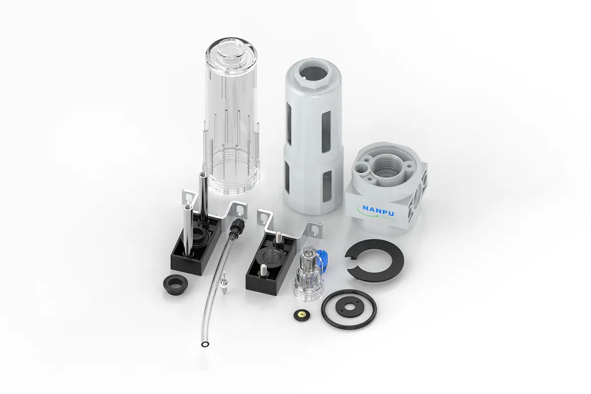 LOE-14 38-MINI,LOE-38 12-MIDI AluminiumZinc Alloy AR Air Lubricator (6)