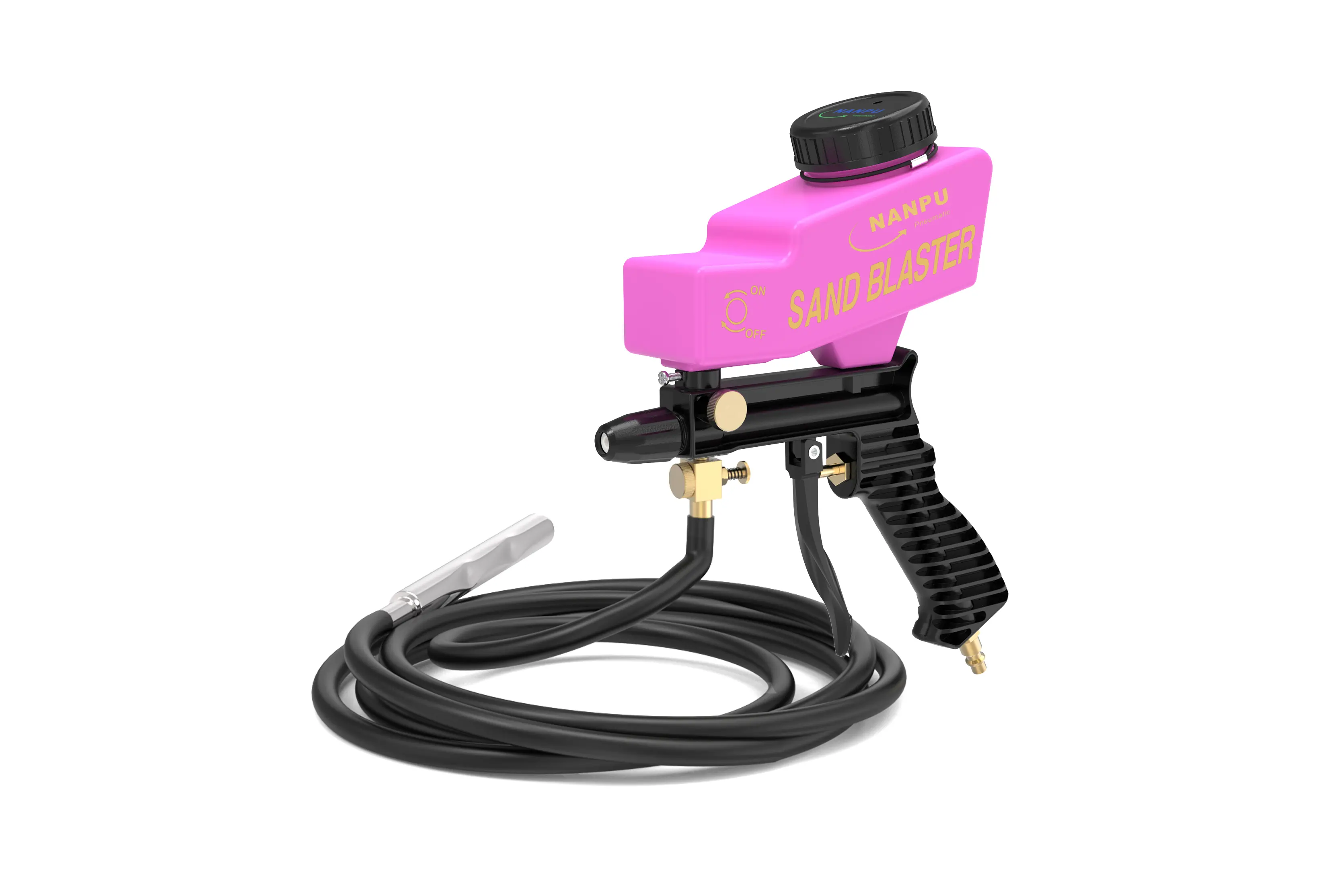 NANPU Air Sand Blaster Gun with Siphon & Gravity Feed NP-ASBX2 (1)
