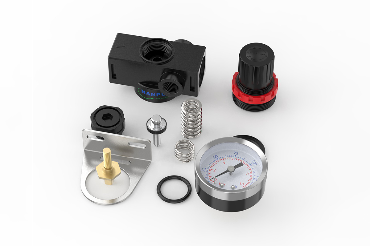 BR2000 BR3000 BR4000 14 38 12 AR Air Regulator (1)